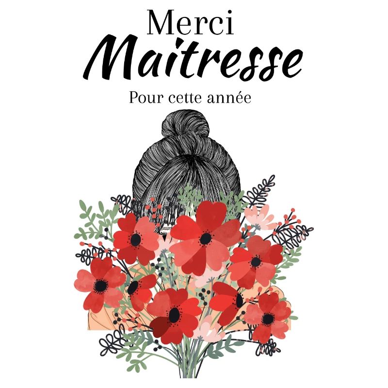 Merci maitresse pour cette année