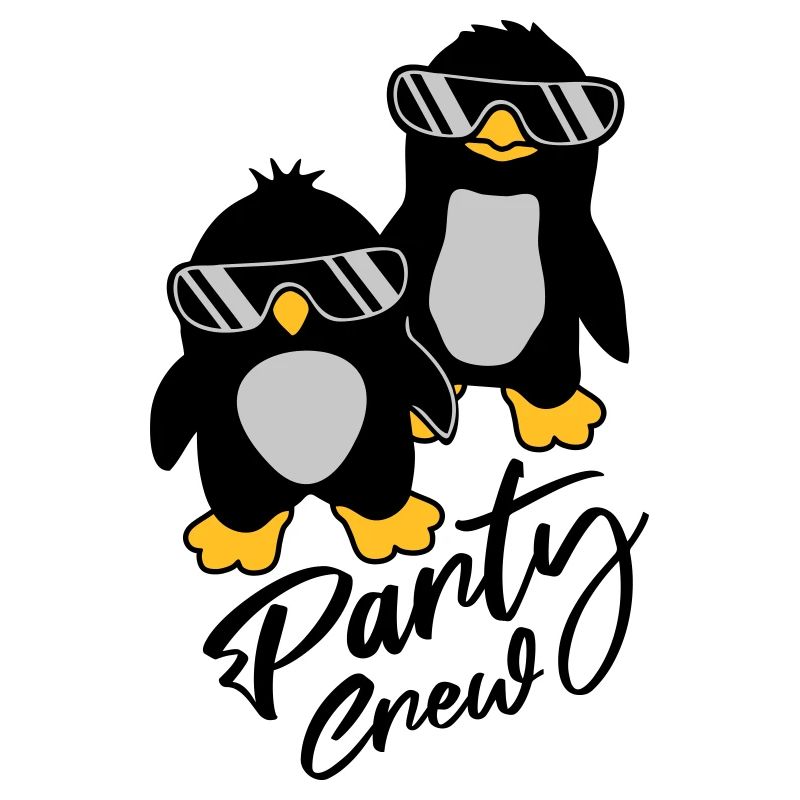 Party Crew Penguin Friends