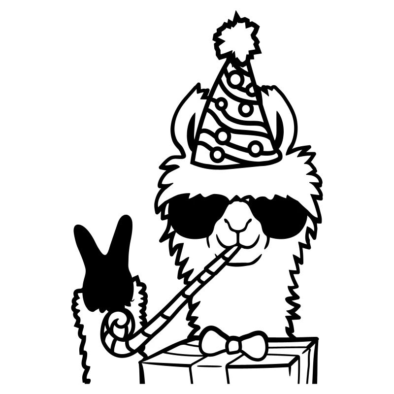 Fête sans drame lama