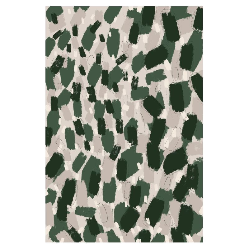 Thick Green Strokes Pattern