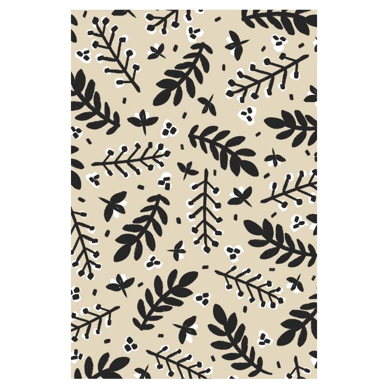 Floral Beige Pattern