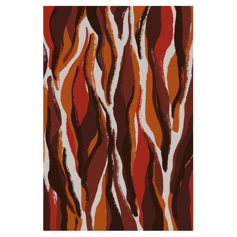 Red Tiger Pattern