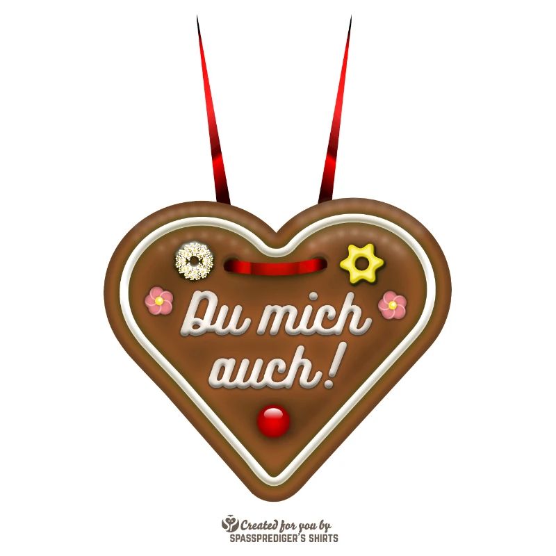 Lebkuchenherz Du mich auch