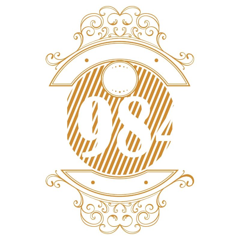 Conception d'anniversaire en édition limitée de 1984