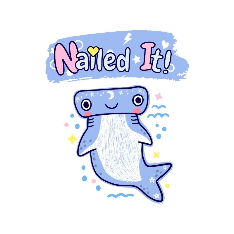 Cute Hammerhead Shark. Nailed It.