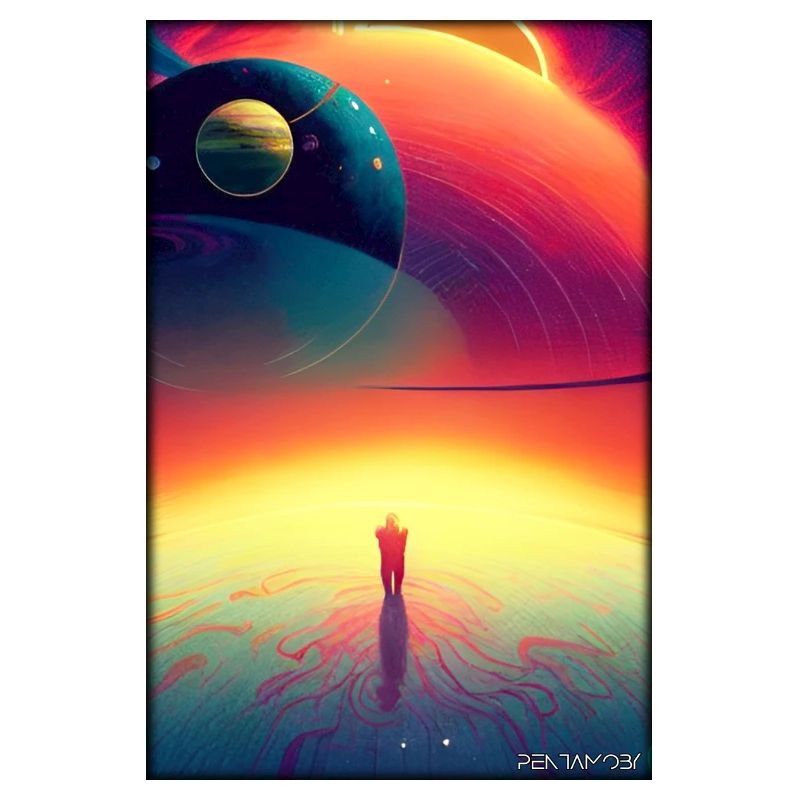 Galaxy Cosmos Universe Solar System Astronaute