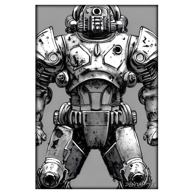 Kampfbot Robot Super Soldat Machine Guerrier