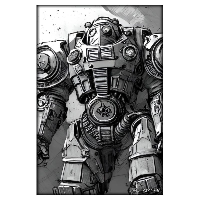 Kampfbot Robot Super Soldat Machine Guerrier