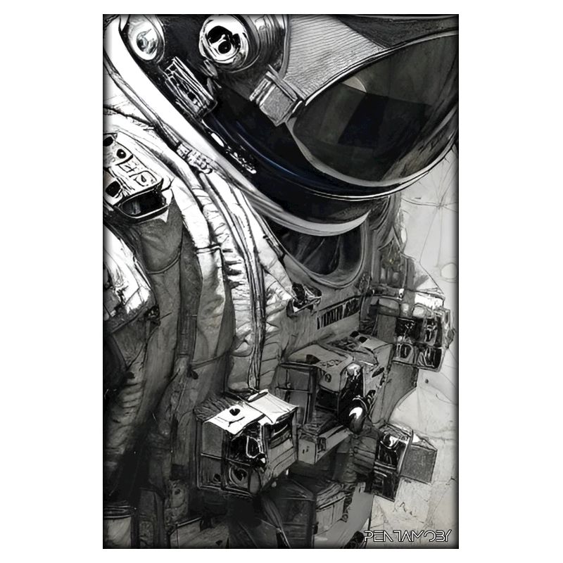 Astronaut Future Sci-Fi Technology