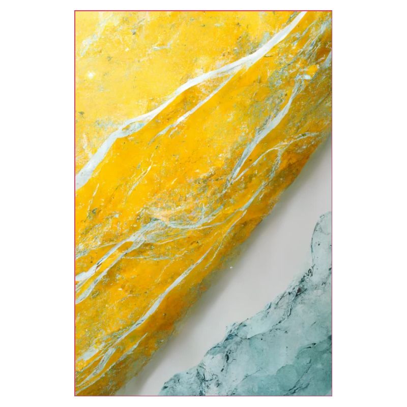 Abstract 4d Pastel Yellow