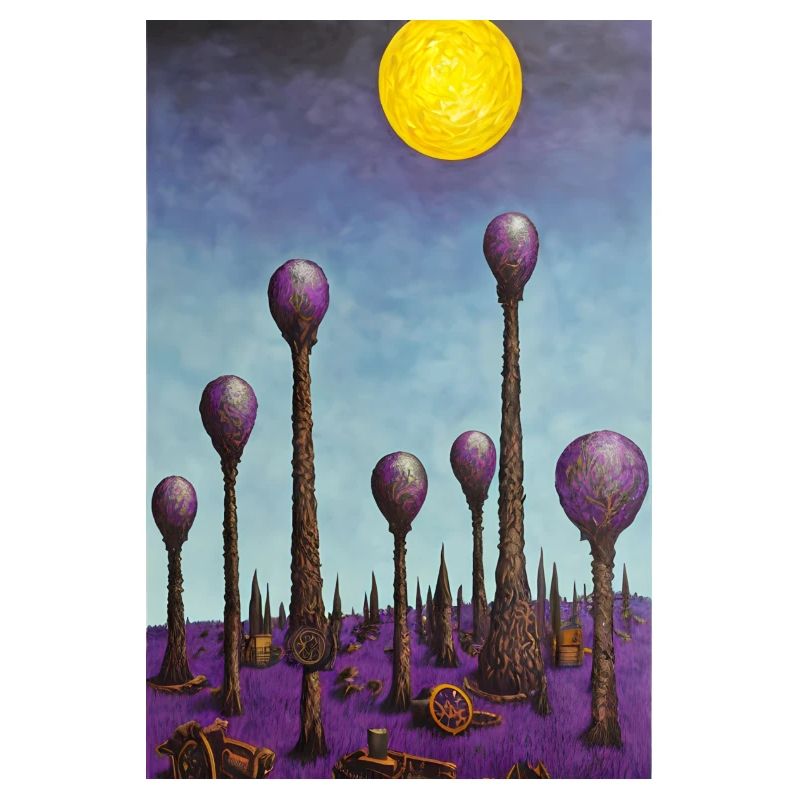 Forêt de champignons