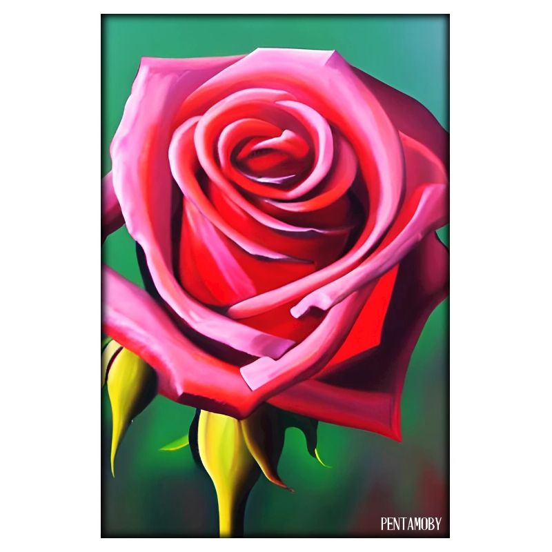 Rose Rose Flower Spring Meadow Green