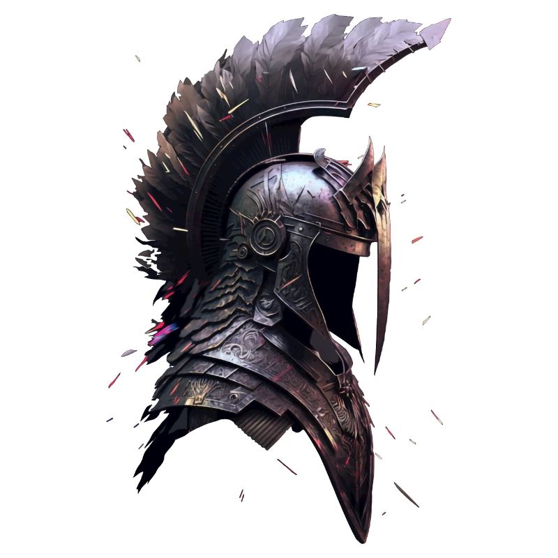 Casco di un combattente
