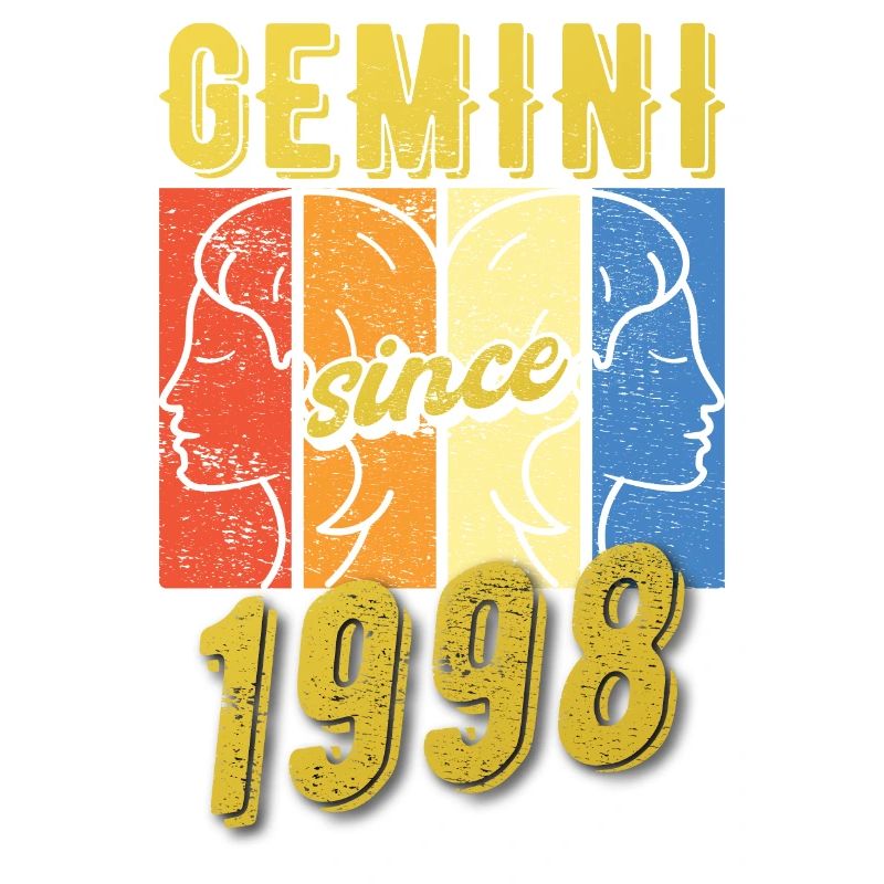 Gemini Zodiac 1998 Gift