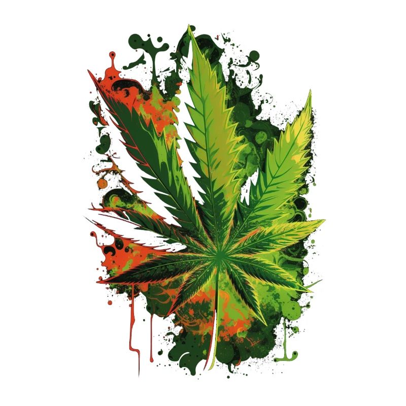 Illustration de la marijuana
