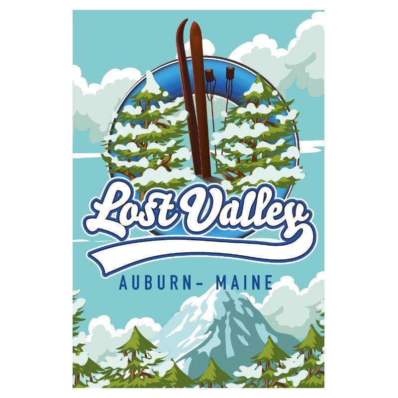 Auburn Maine Lost valley ski voyage impression