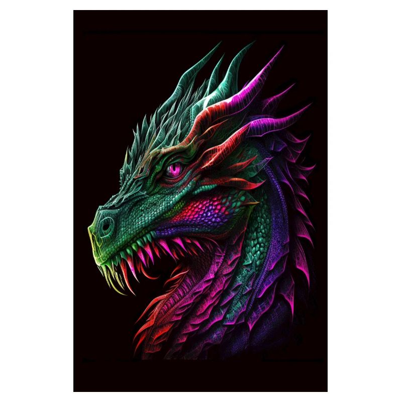 dragon tendance vert