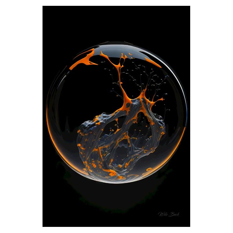 Kaos dans une bulle orange 4