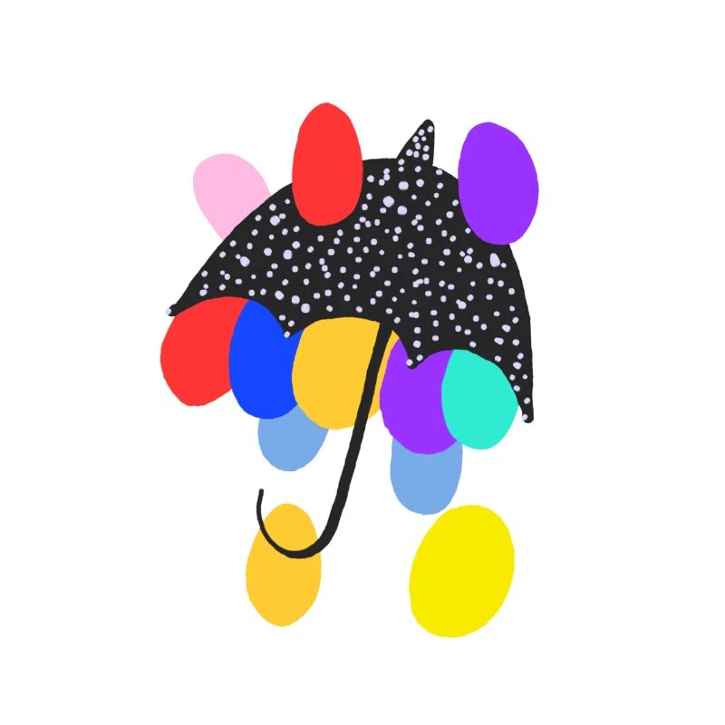 Fantasy-Regenschirm.