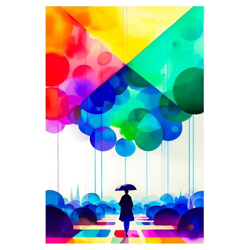 Regenbogen Regen