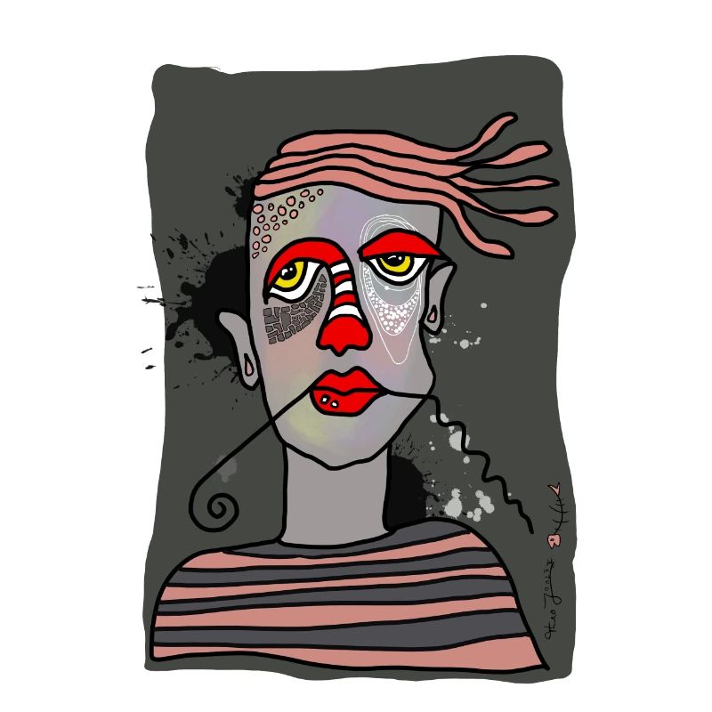comicart Gesicht