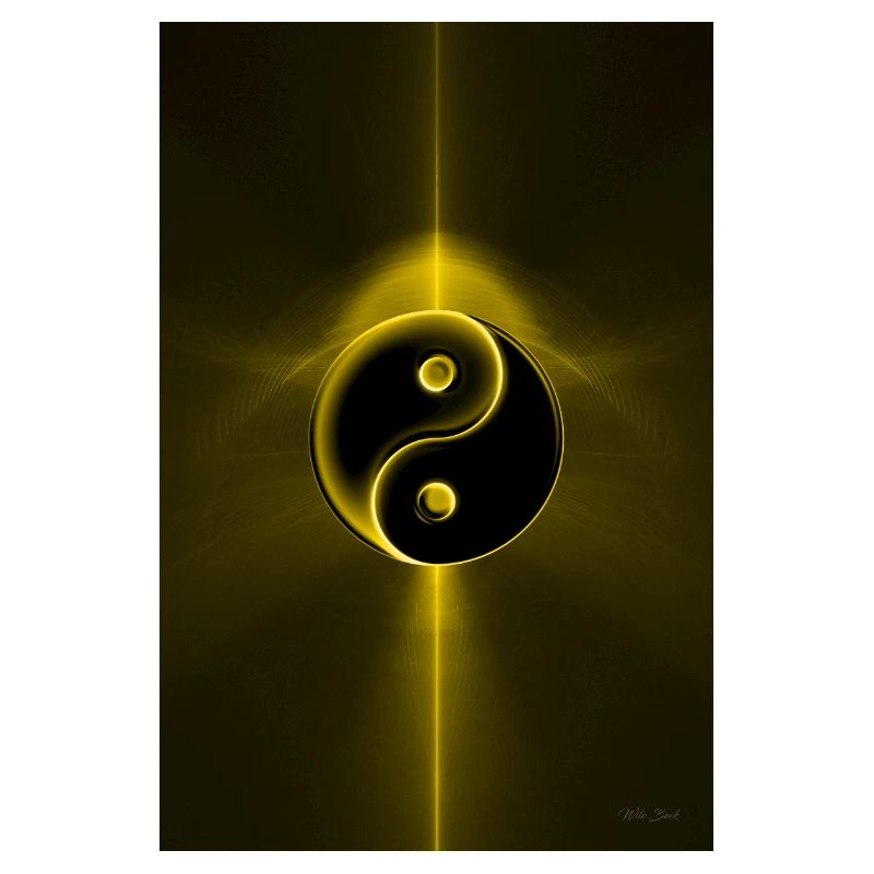 Yin Yang jaune 1
