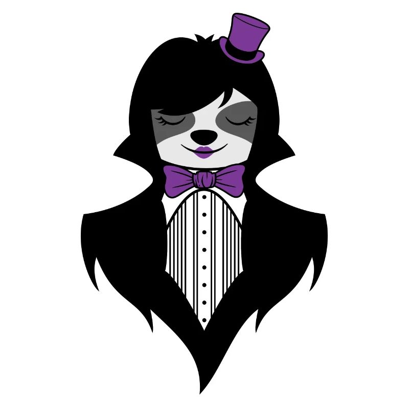 GOTHIC FAULTIER GRUFTI GOTH SLOTH GOTHIC ÄSTHETIK