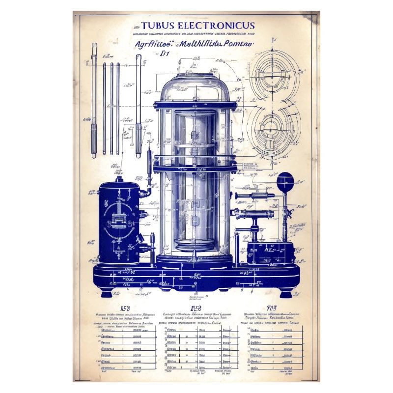 TUBUS ELECTRONICUS POSTER