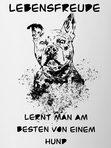 Lebensfreude Hund