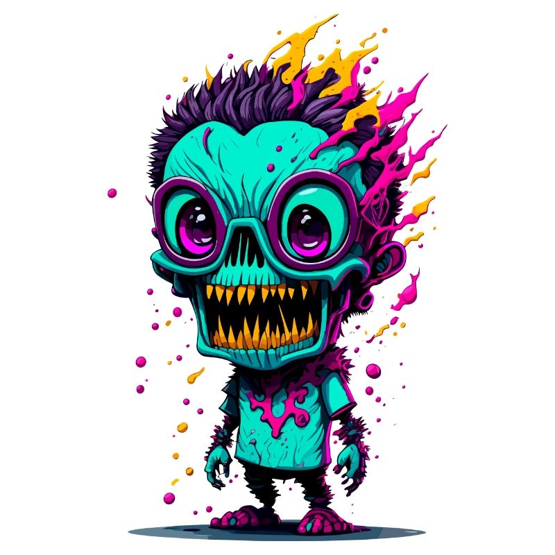 Bunter cooler Zombie