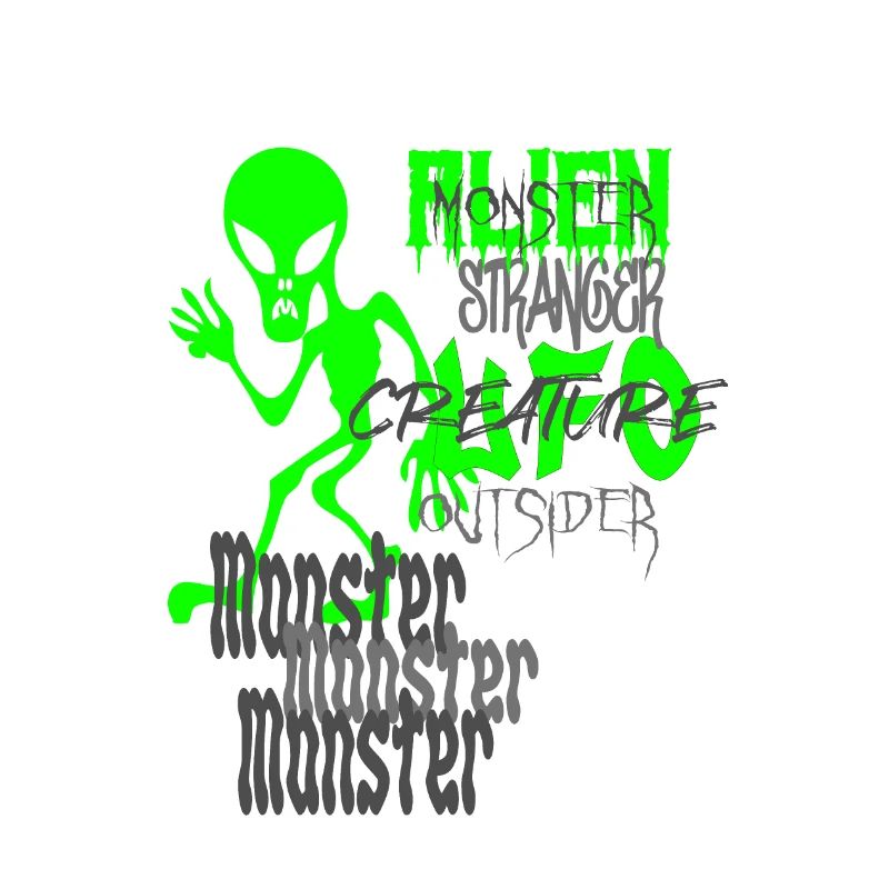 cooles Alien Design
