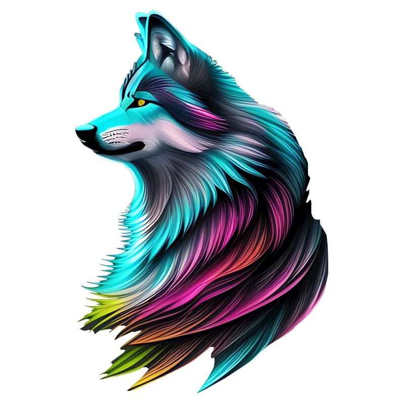 Bunter Wolf