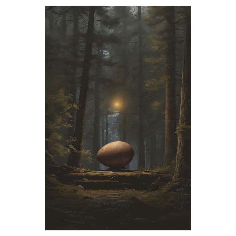 The egg in forest Three