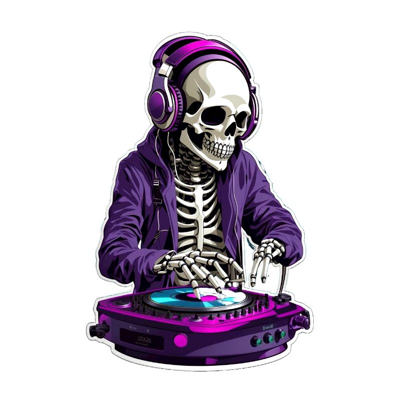 DJ squelette