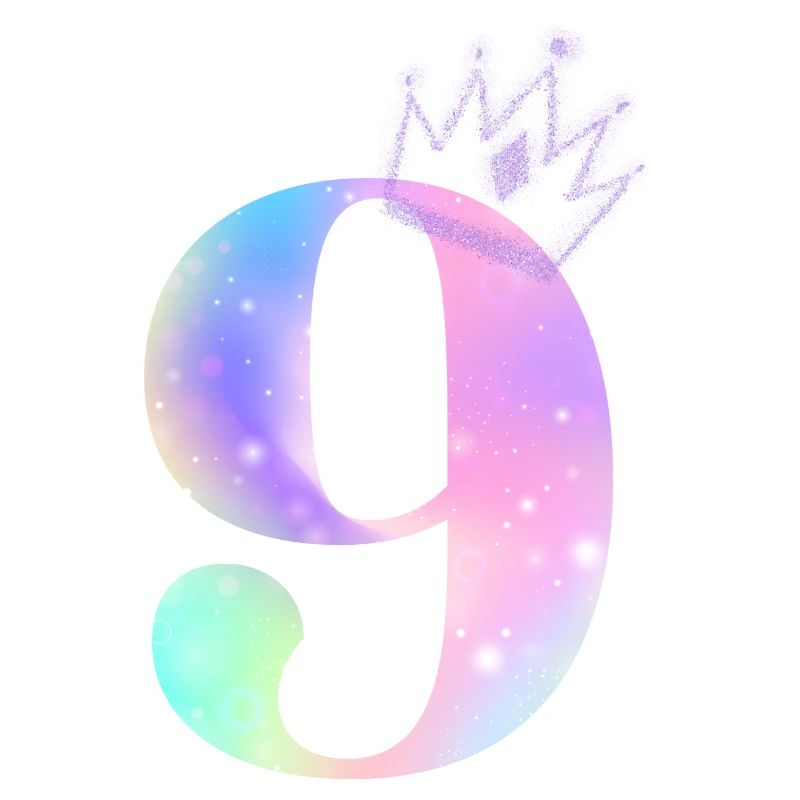 9th anniversary rainbow