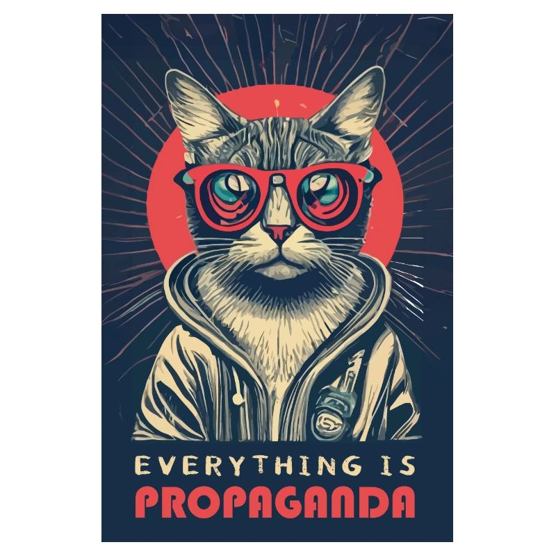 Everything is propaganda cat