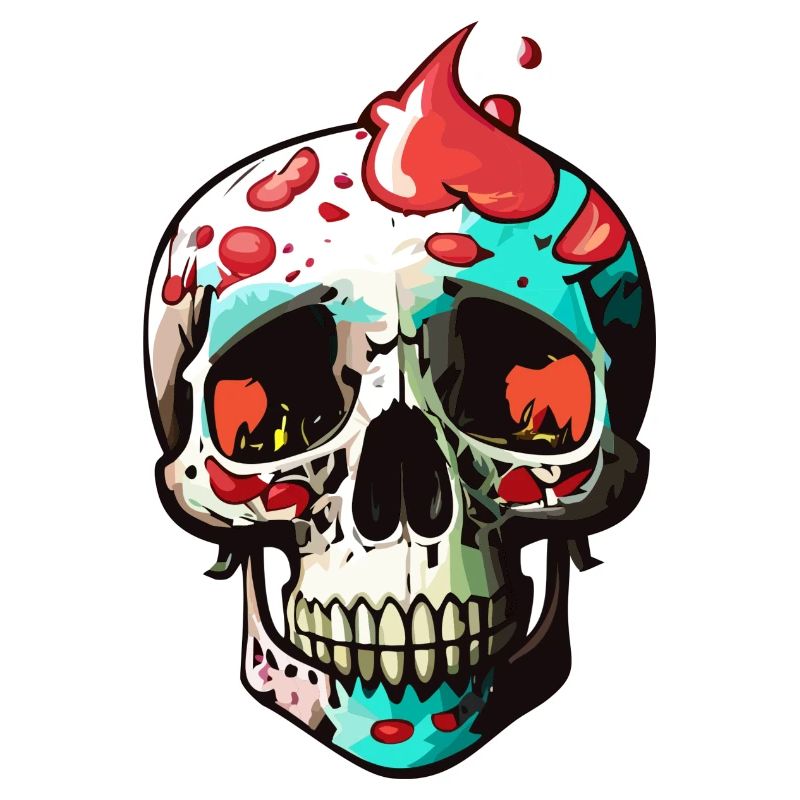 Creative Skull Artwork
