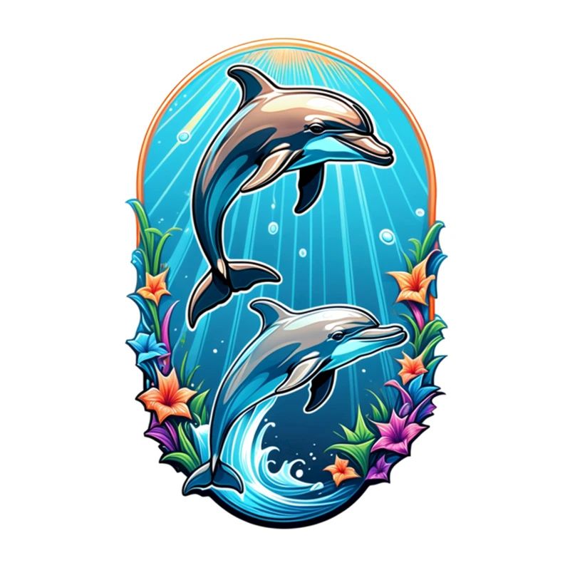 dauphin et ocean