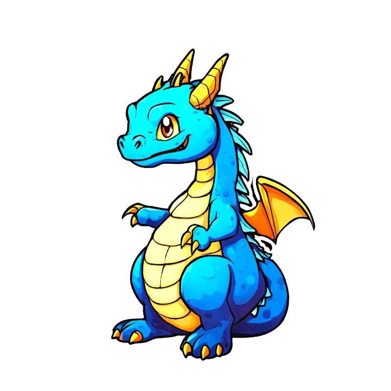 Niedlicher Drache