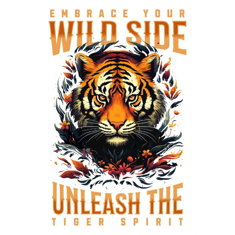 Tiger, Tiger Head, Big Cat, Predator, Strong, Power