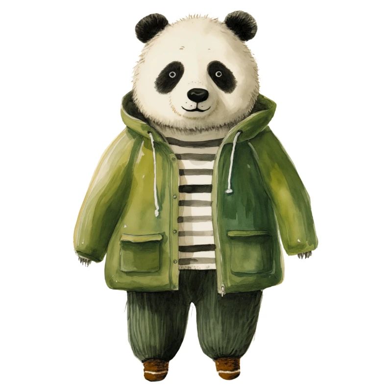 Bamboo Panda Magic Shirt - Lebendig und einzigartig