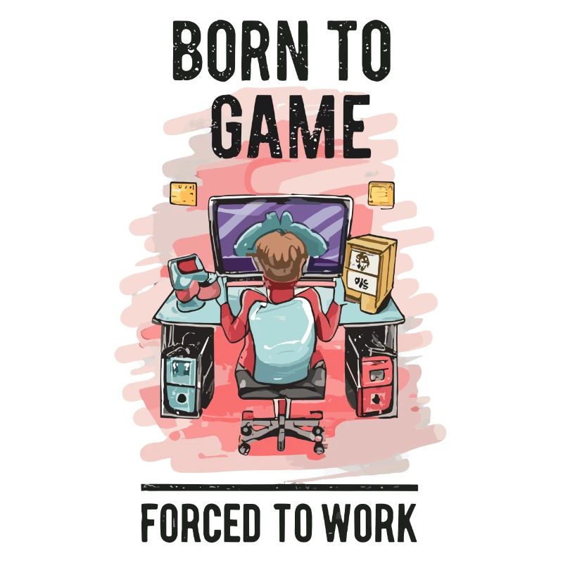 Né pour jouer forcé de travailler