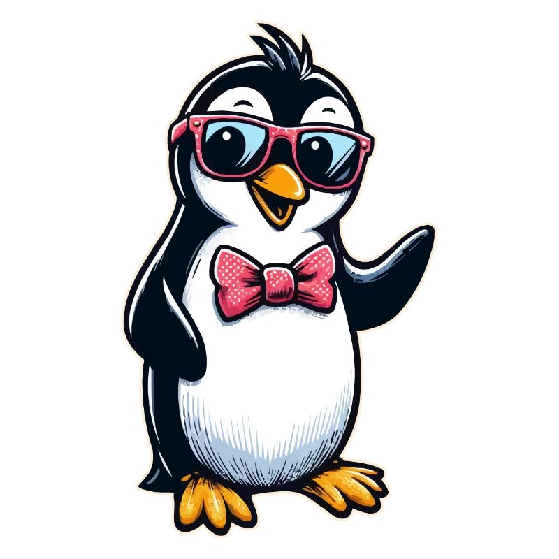 Süßer Pinguin