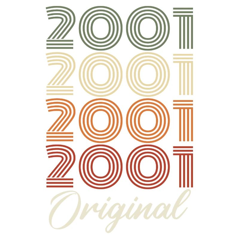 2001 Original Vintage Geburtstagsgeschenk 2001
