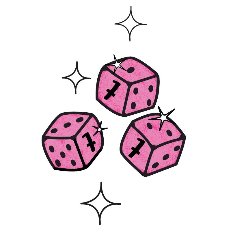 Trois dés de sept