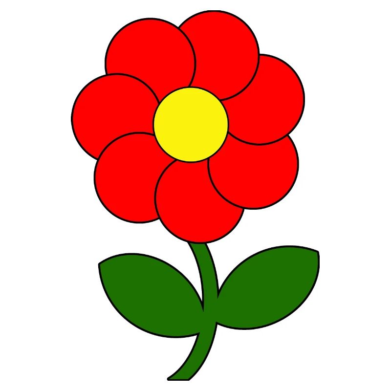 red flower