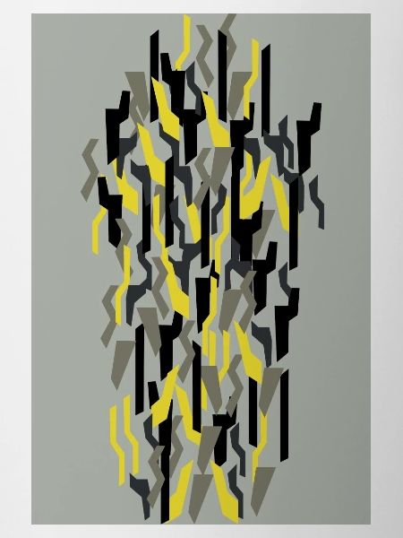 Camouflage Art Yellow Gaming