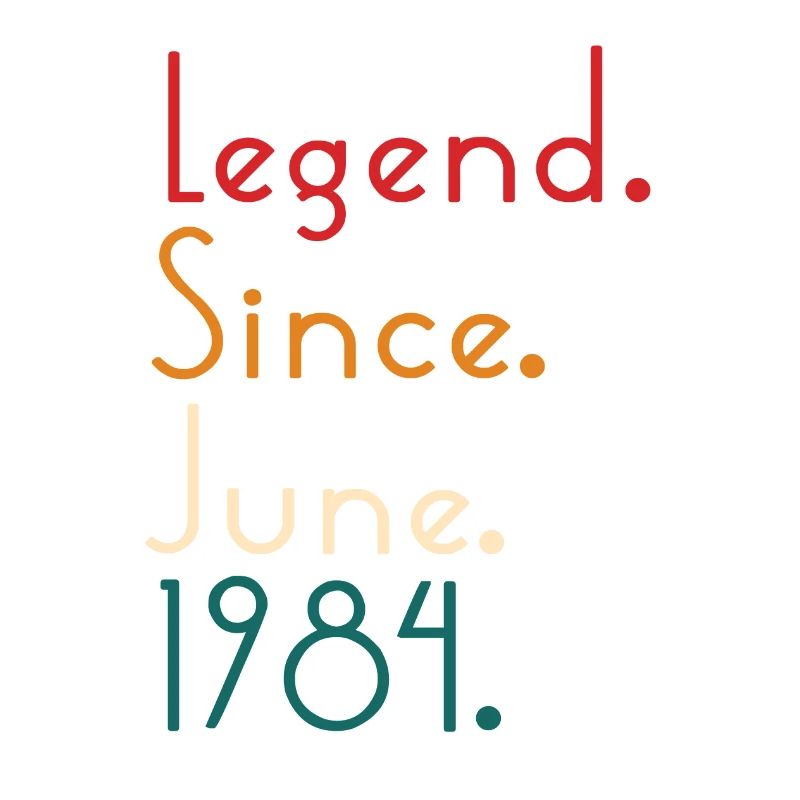 Legende seit Juni 1984