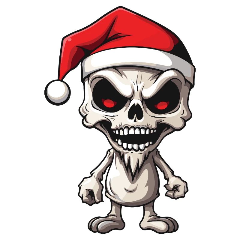 Santa Claus Skeleton