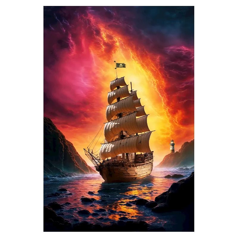 Piratenschiff am Feuertor